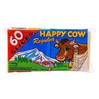 H-cow Regular Cheese 60slices 840gm
